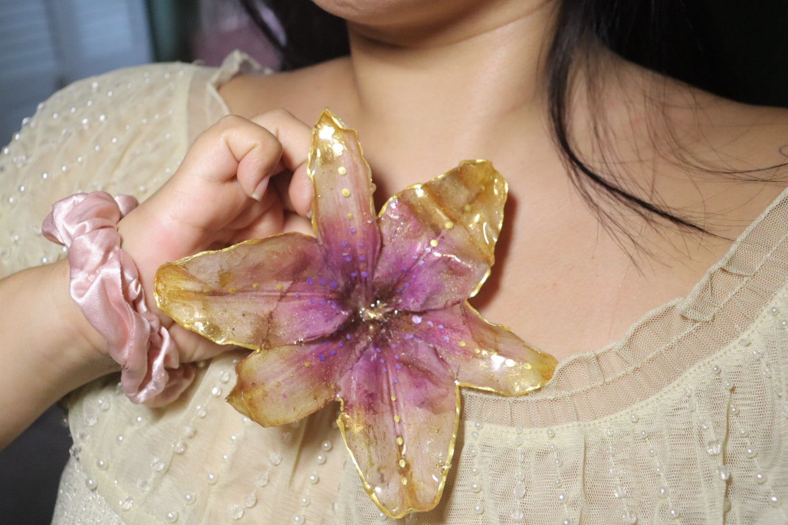 Rapunzel 🌟 hair clip