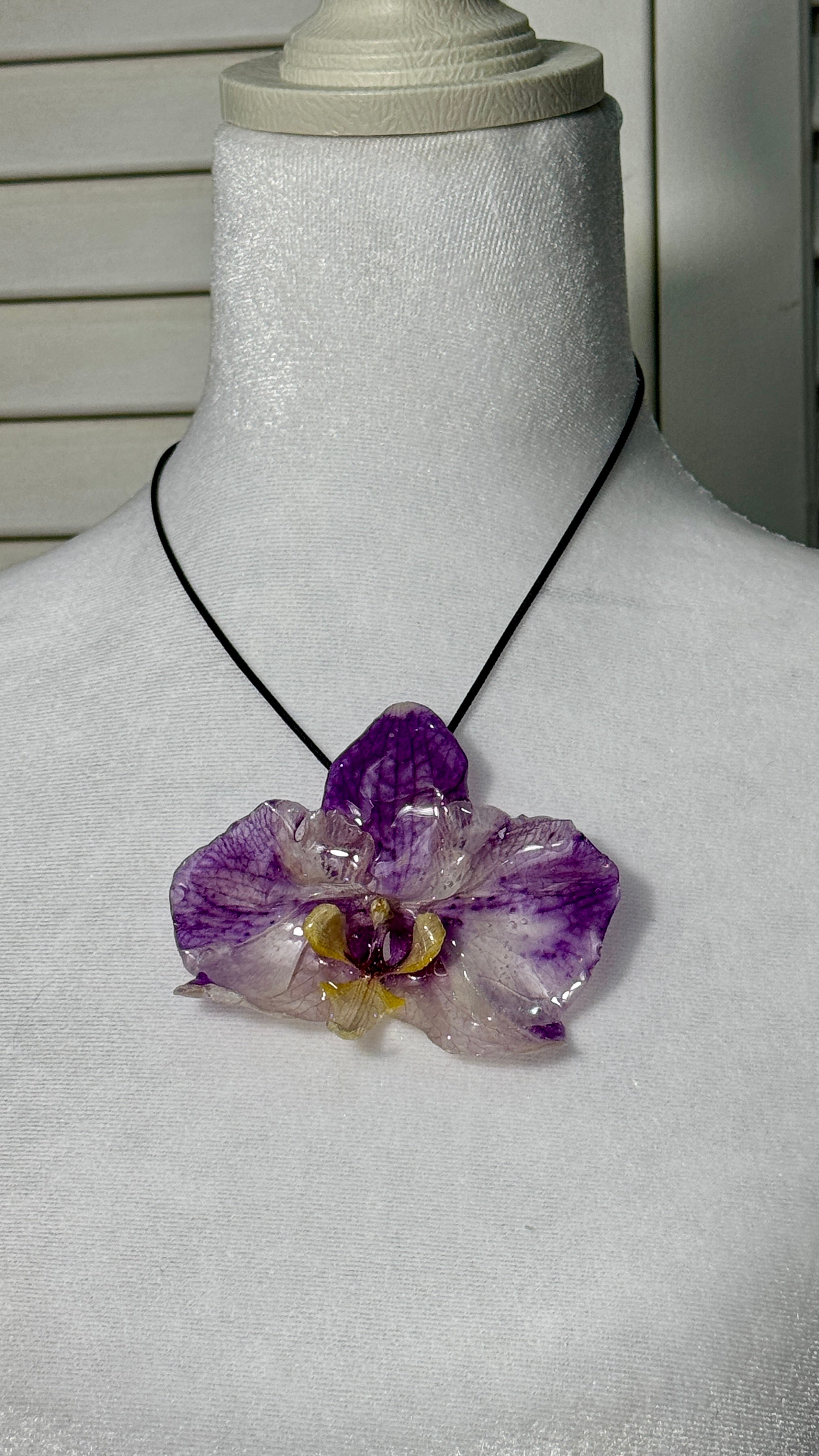 Necklace black cord (3)