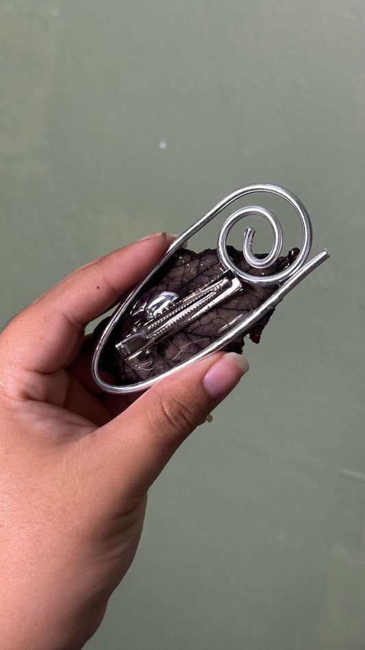 Wire silver clip