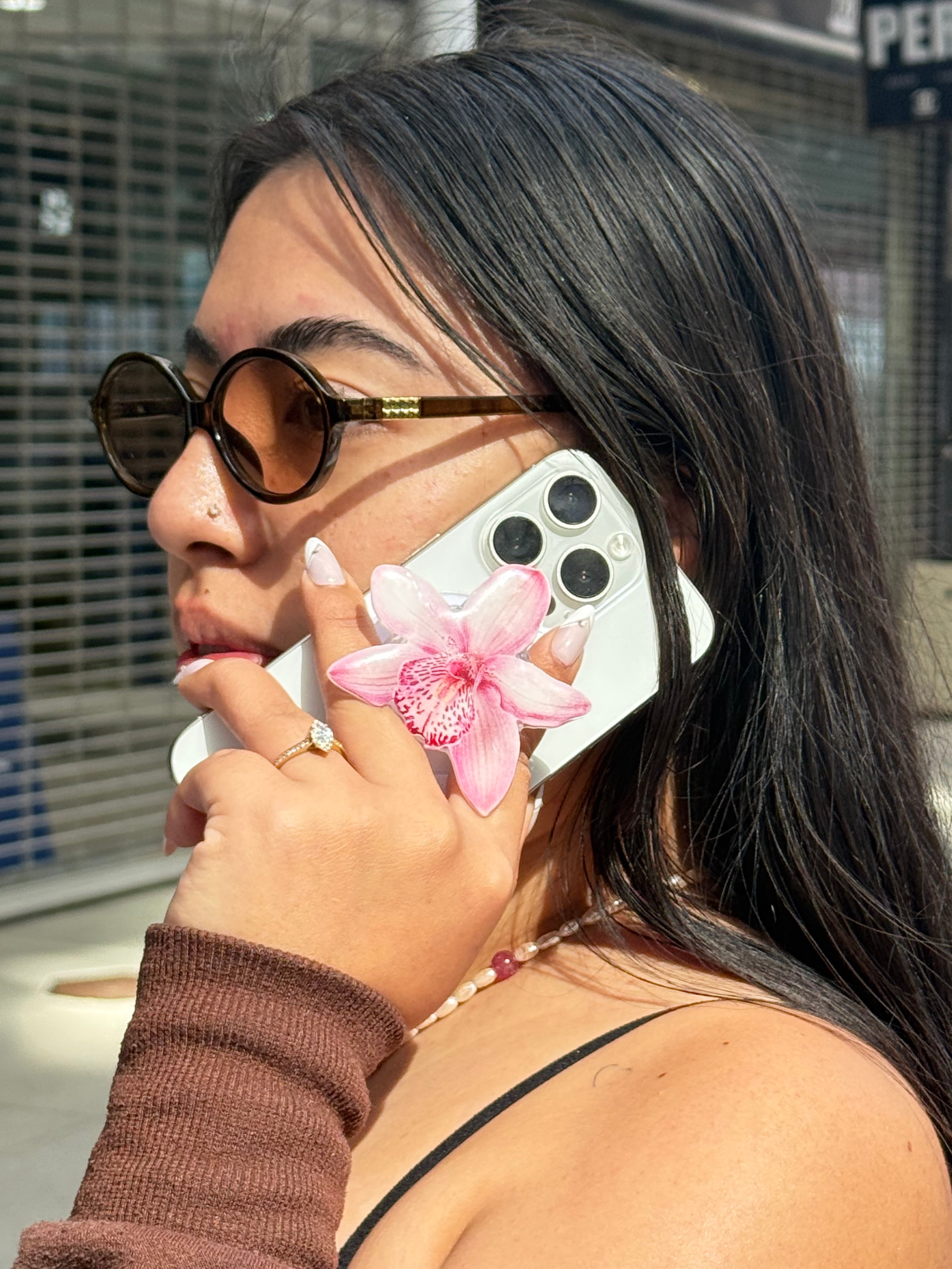 Pop socket Pink Cymbidium