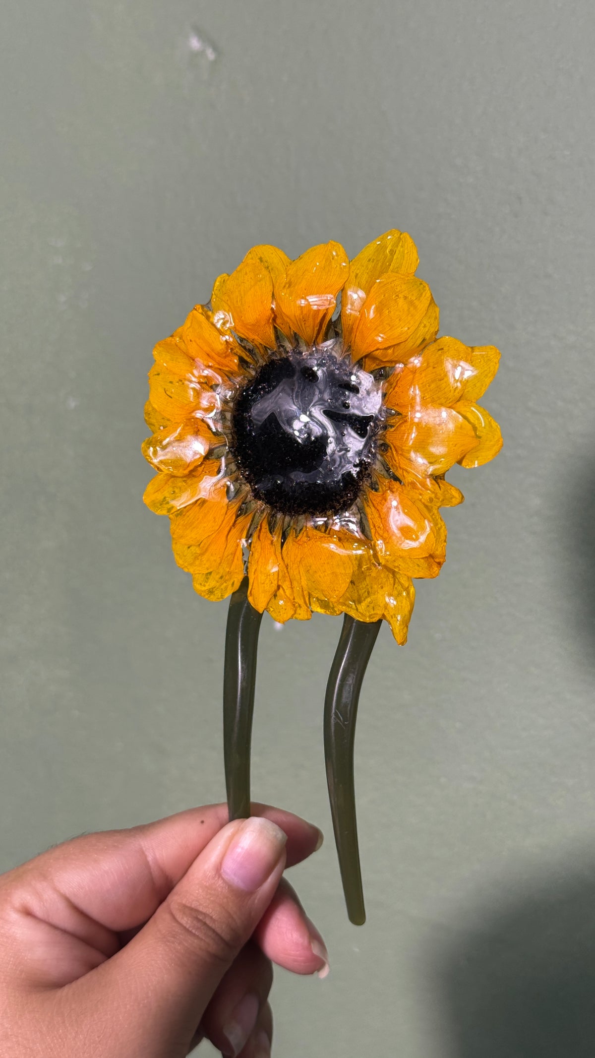 Big French clip sunflower